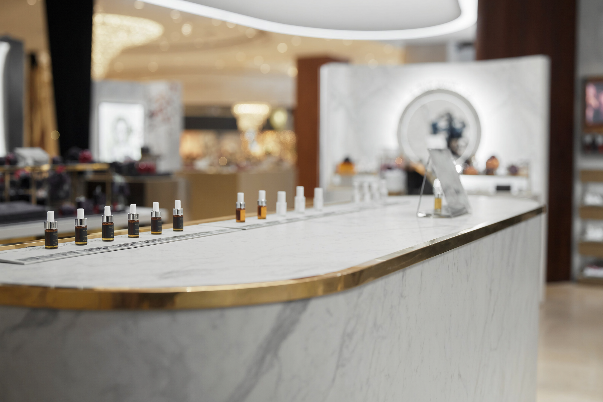 Espace beaute d un grand magasin
